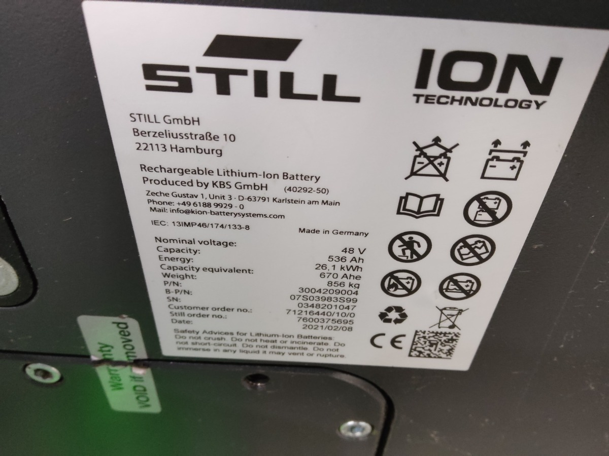Still RX20-20P/LIION - Elektrostapler: das Bild 4 Still RX20-20P/LIION - Elektrostapler: das Bild 4