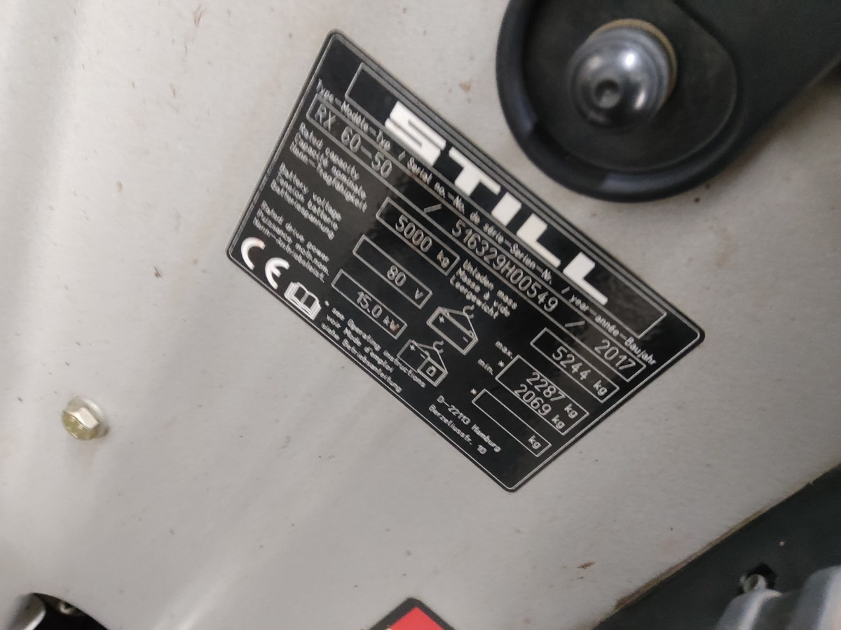 Still RX60-50 - Elektrostapler: das Bild 5 Still RX60-50 - Elektrostapler: das Bild 5