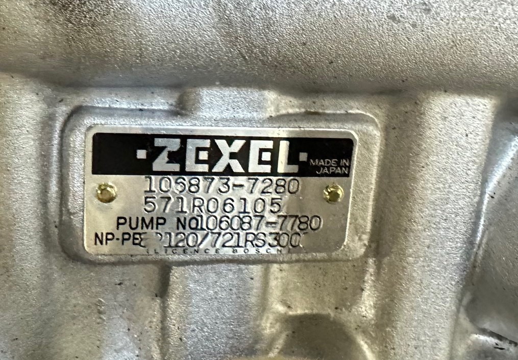 Zexel Injection Pump 106873-7280 - Ersatzteile für LKW: das Bild 5 Zexel Injection Pump 106873-7280 - Ersatzteile für LKW: das Bild 5