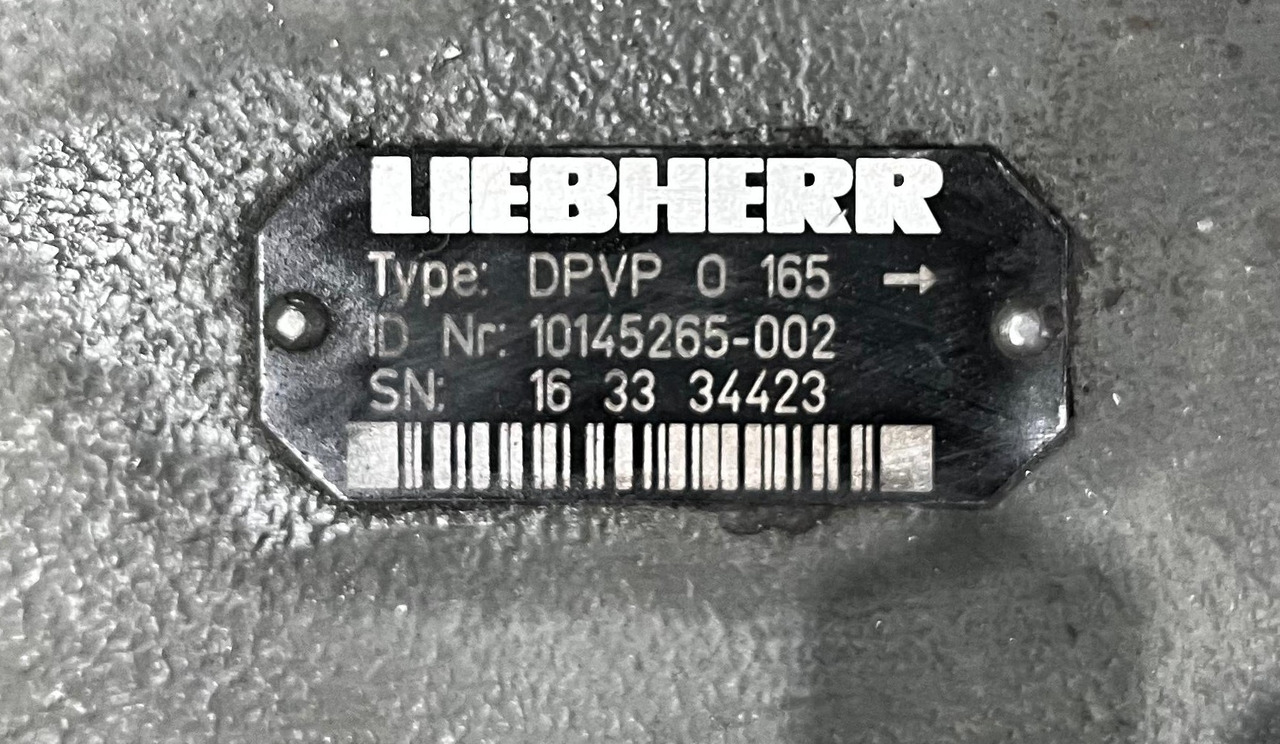 Hydraulikpumpe für Baumaschine LIEBHERR Axial Piston Pump DPVP0165: das Bild 6