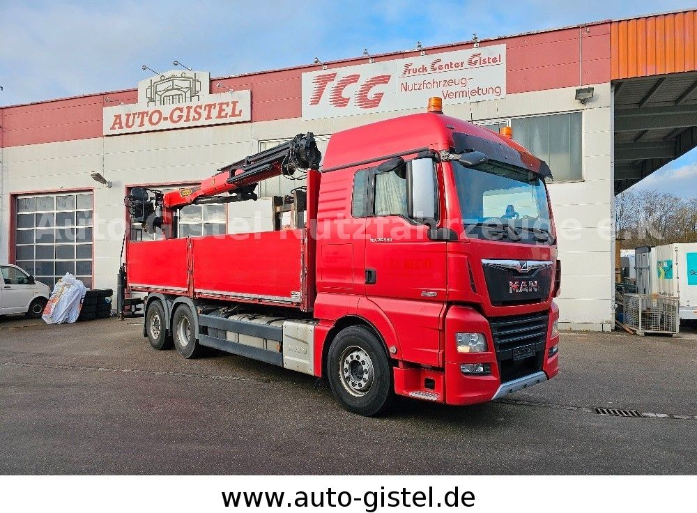 MAN MAN TGX 26.540 6x2LL Palfinger 20.501 L *Motor Neu - Pritsche LKW, Autokran: das Bild 1 MAN MAN TGX 26.540 6x2LL Palfinger 20.501 L *Motor Neu - Pritsche LKW, Autokran: das Bild 1