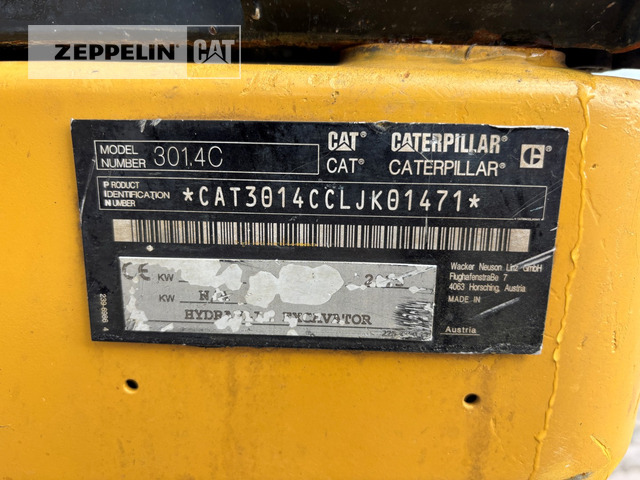 Minibagger Cat 301.4C: das Bild 17