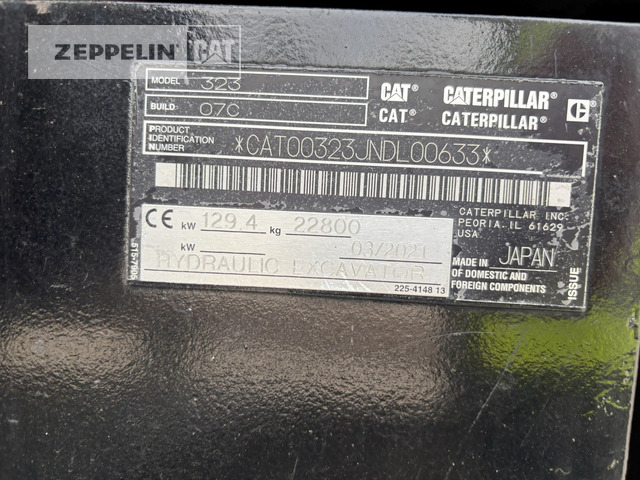 Cat 323-07C - Kettenbagger: das Bild 5 Cat 323-07C - Kettenbagger: das Bild 5