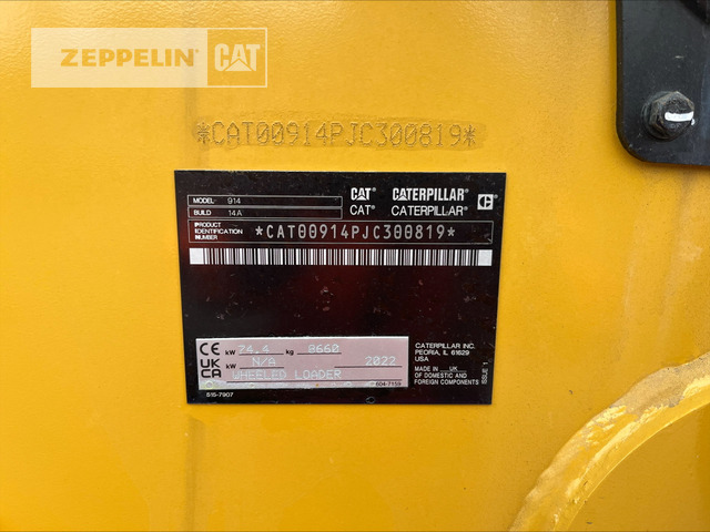 Radlader Cat 914-14A: das Bild 18 Radlader Cat 914-14A: das Bild 18
