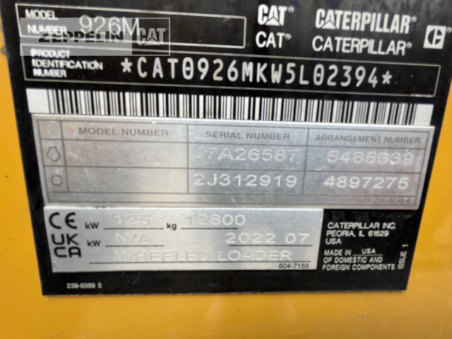Cat 926M - Leasing Cat 926M: das Bild 10