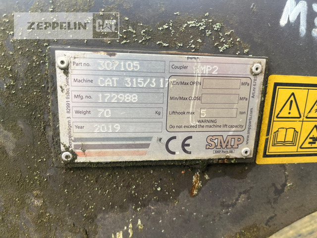 Smp SW-SMP2 - Schnellwechsler für Baumaschine: das Bild 2 Smp SW-SMP2 - Schnellwechsler für Baumaschine: das Bild 2
