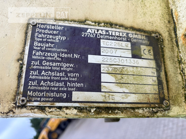 Terex TC225LC - Kettenbagger: das Bild 3 Terex TC225LC - Kettenbagger: das Bild 3