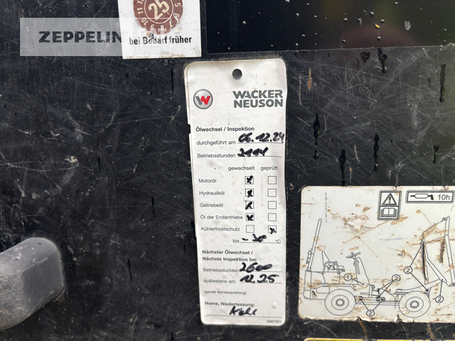 Knickgelenkter Dumper Wacker DW40: das Bild 20