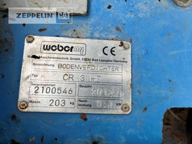Weber CR-3HD - Rüttelplatte: das Bild 2 Weber CR-3HD - Rüttelplatte: das Bild 2