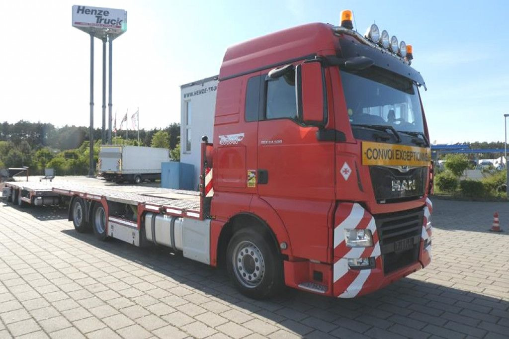 MAN TG-X 24.500 6x2-4 LL-U Pritsche Maschinentranspo - Pritsche LKW: das Bild 2 MAN TG-X 24.500 6x2-4 LL-U Pritsche Maschinentranspo - Pritsche LKW: das Bild 2
