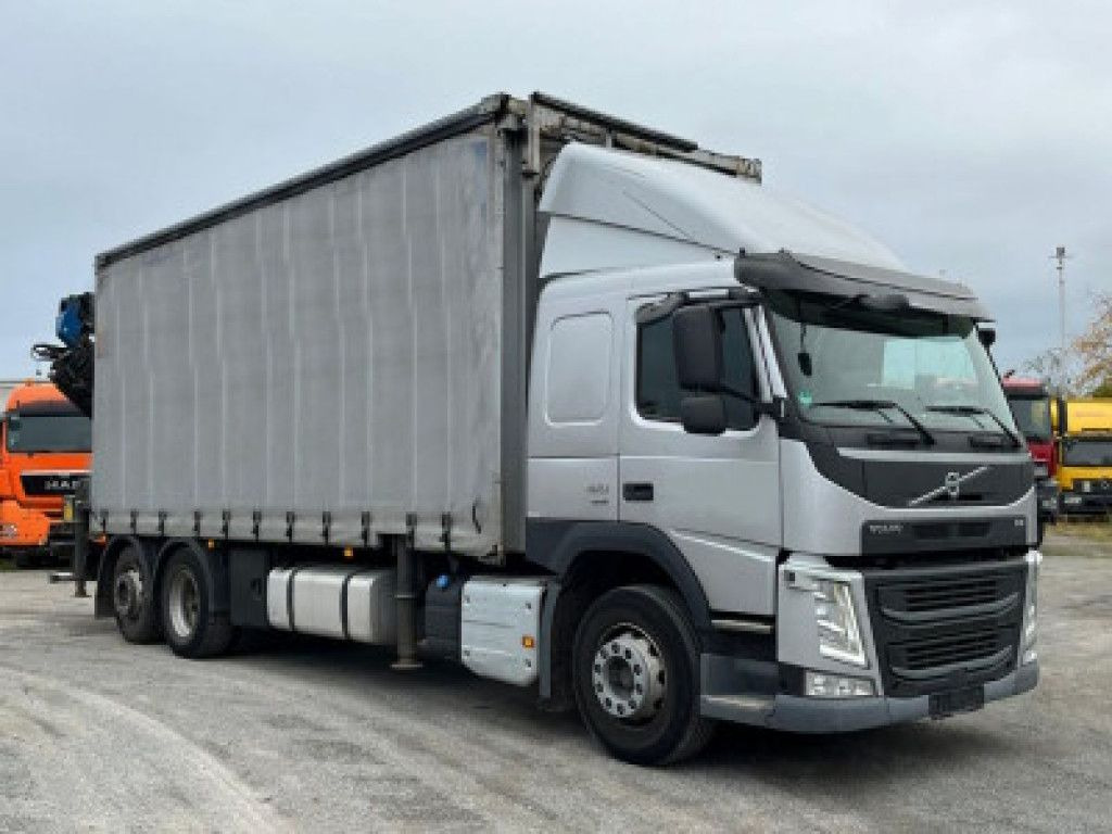 Volvo FM 420 6x2 Pritsche Heckkran 27m/t,Funk,Jib ,E6 - Pritsche LKW, Autokran: das Bild 2 Volvo FM 420 6x2 Pritsche Heckkran 27m/t,Funk,Jib ,E6 - Pritsche LKW, Autokran: das Bild 2