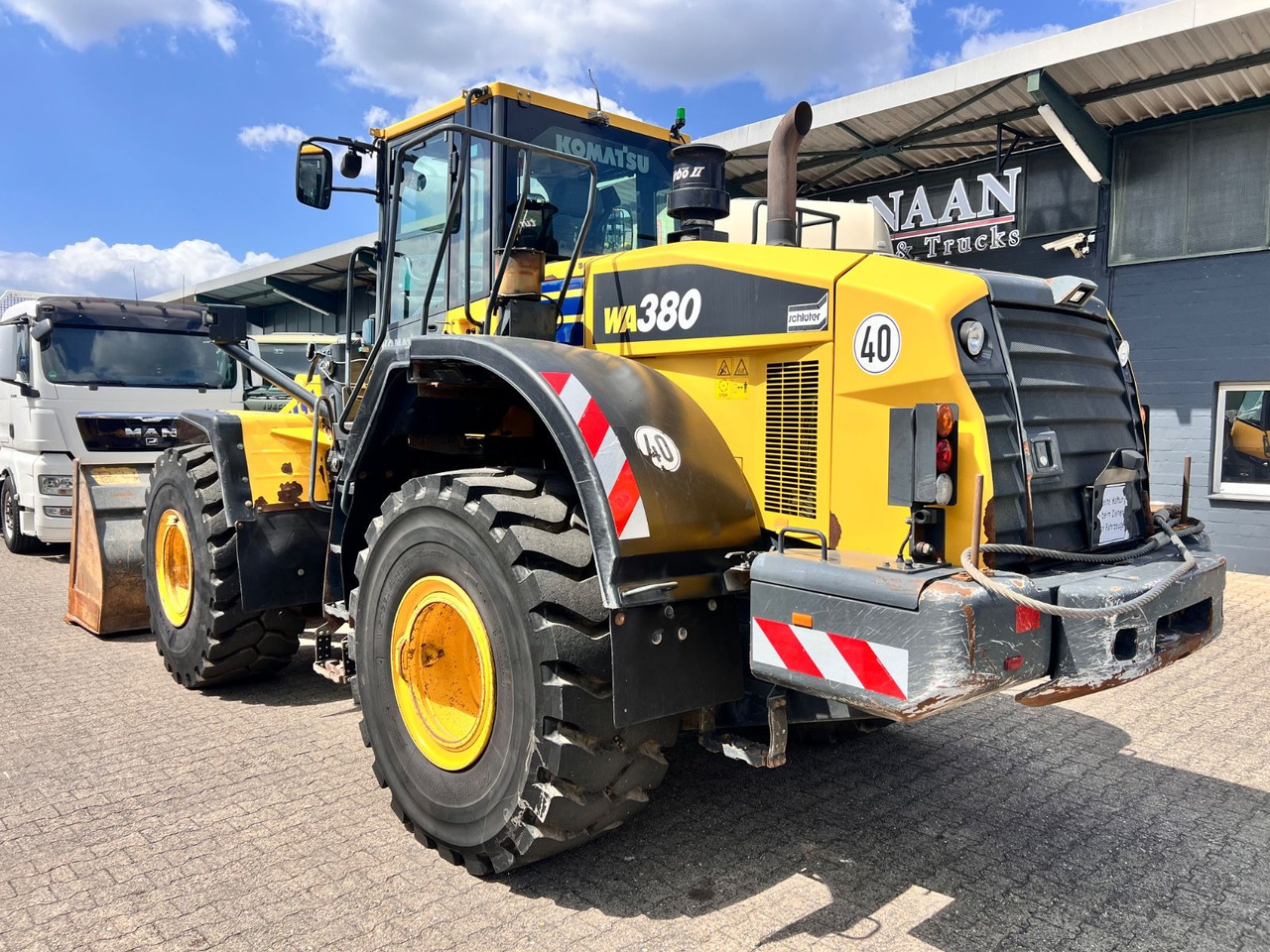 Komatsu WA 380-7 A Radlader Klima Waage nur 7.579h - Radlader: das Bild 4 Komatsu WA 380-7 A Radlader Klima Waage nur 7.579h - Radlader: das Bild 4