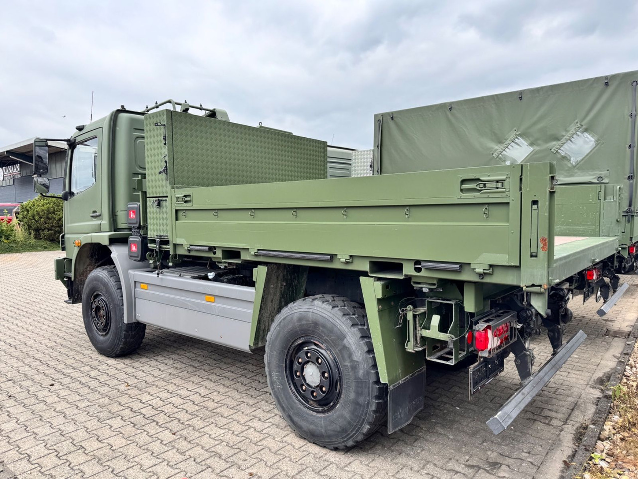 Mercedes-Benz 1018 Atego 4x4 Allrad Camper Expedition - Containerwagen/ Wechselfahrgestell LKW: das Bild 3 Mercedes-Benz 1018 Atego 4x4 Allrad Camper Expedition - Containerwagen/ Wechselfahrgestell LKW: das Bild 3