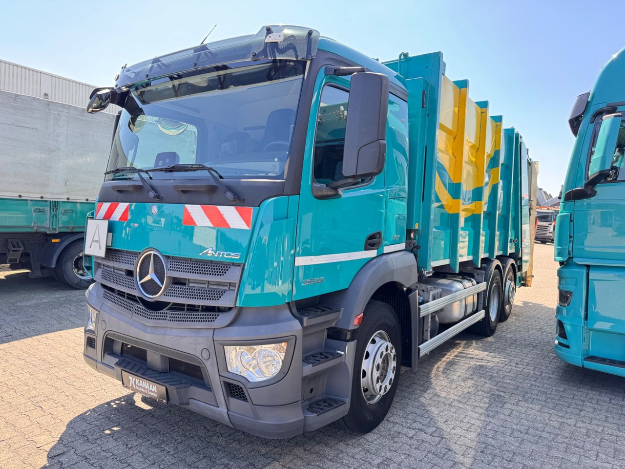 Mercedes-Benz 2533 Antos Müllwagen Zöller ATM bei 90Tkm - Müllwagen: das Bild 2 Mercedes-Benz 2533 Antos Müllwagen Zöller ATM bei 90Tkm - Müllwagen: das Bild 2