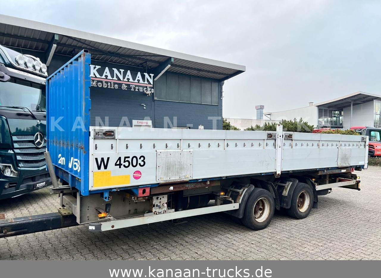 Wecon AWZ 218 LZ Tandem BDF Pritsche - Container/ Wechselfahrgestell Anhänger: das Bild 1 Wecon AWZ 218 LZ Tandem BDF Pritsche - Container/ Wechselfahrgestell Anhänger: das Bild 1