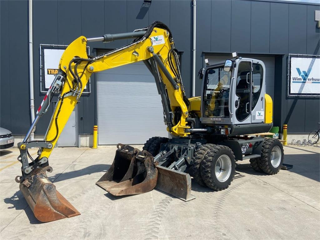 Wacker Neuson EW100 (7057) - Mobilbagger: das Bild 1 Wacker Neuson EW100 (7057) - Mobilbagger: das Bild 1