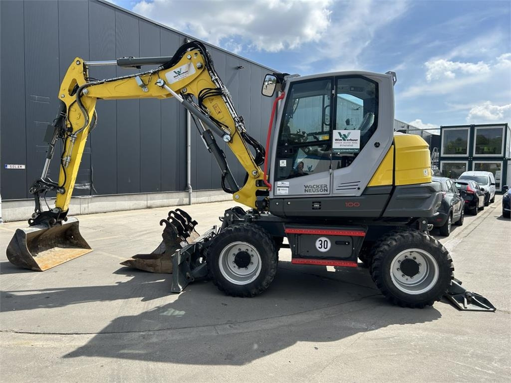 Wacker Neuson EW100 (9020) - Mobilbagger: das Bild 1 Wacker Neuson EW100 (9020) - Mobilbagger: das Bild 1